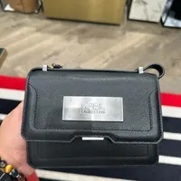KARL LAGERFELD スハクルスキニカットシンス 【関税込】 K/CIRCLE パーフォレーテッド サドルバッグ | ブラック