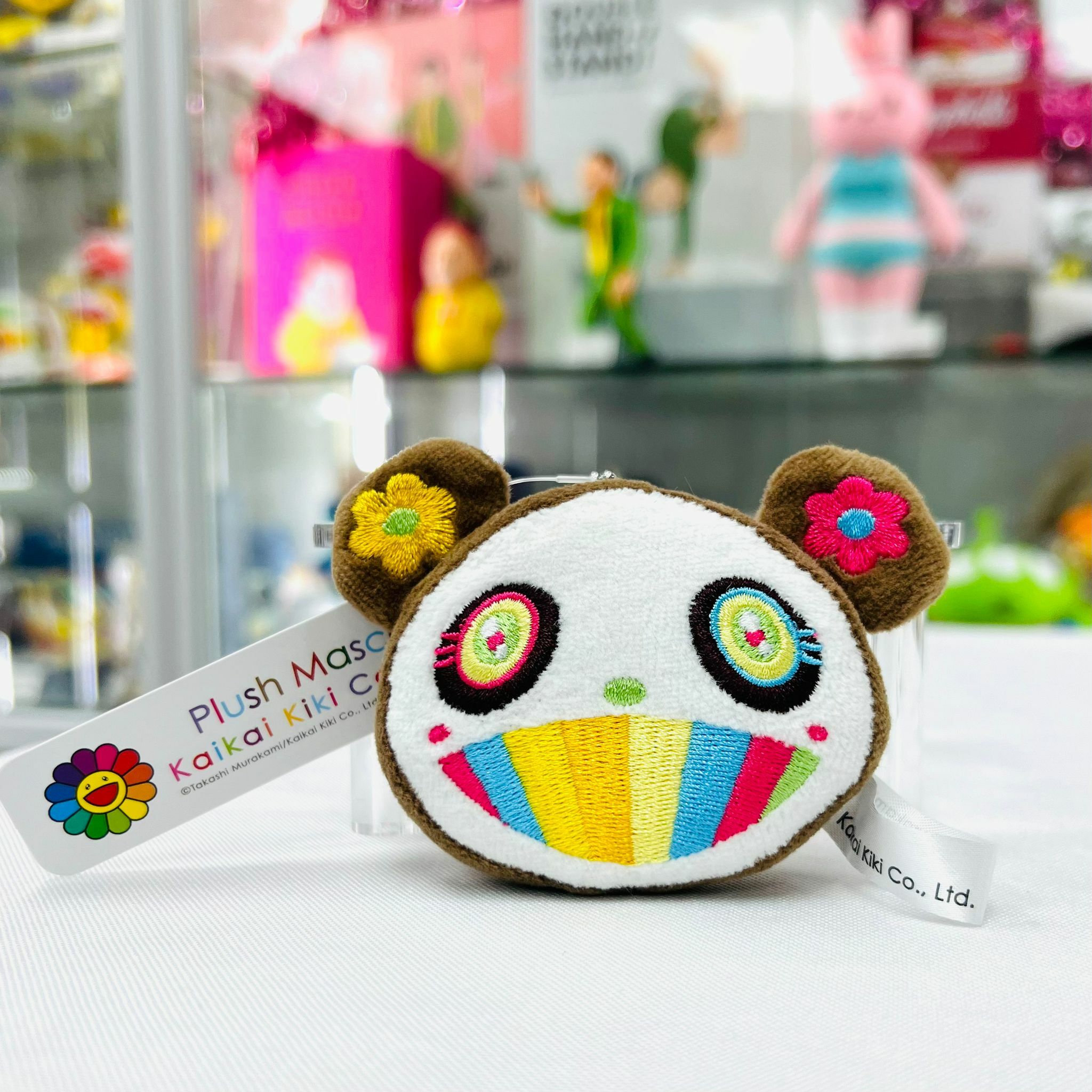 Plush Mascot Keychain (Panda Cub/Panda)