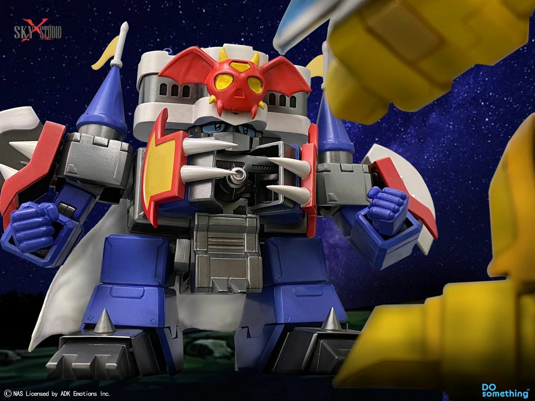 SKY X STUDIO SXD-09 《至尊勇者》黑暗白都城堡合金可動人偶 (現貨)