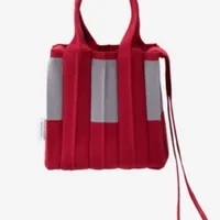 [S] PLEATS MAMA MINI TWO WAY BAG ,RED, PMB3W0MW305N (SPL10)