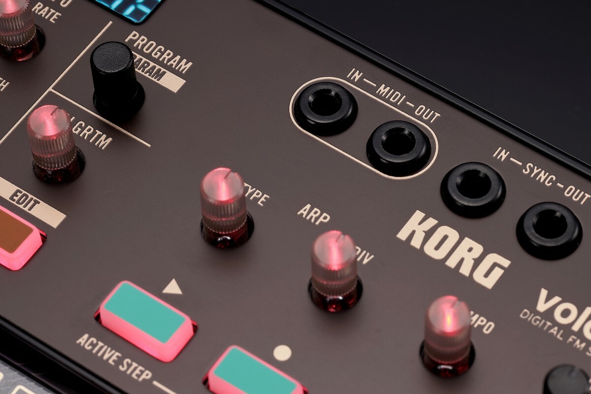 RATEPROGRAMIN MIDIOUTARPGRTMEDITACTIVE TEPIN SYNC OUTKORG DIGITAL FM S