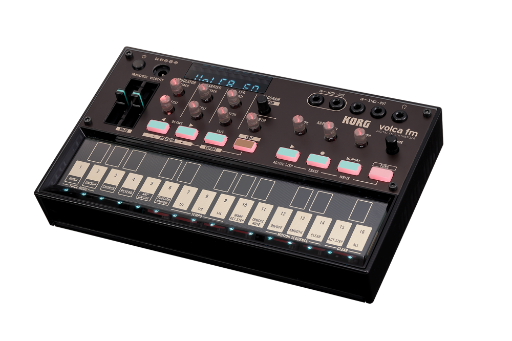 ARRIER TACKSAVEEDIT5 KORG volca fm  MEMORYIVE STEPWRITE 111213141523CHORUS ARPWARPACT STEPOFFSMOOTHCLEARACT STEP ALL MODETEMPOMOTION SEQUENCECLEAR-
