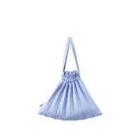 [S] PLEATS MAMA KNIT PLEATS MINI BUBBLE BAG,BLUE, VSB903070046 (SPL20)
