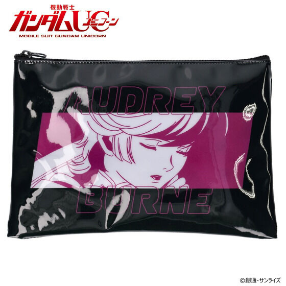 Pbandai 預訂2024/2月 機動戦士ガンダムUC　ミネバ・ザビ/オードリー・バーンアイテム　PVCポーチ（オードリー・バーンデザイン）