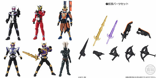 掌動-XX-幪面超人第八彈 SHODO-XX BOX (DOUBLE CROSS) KAMEN RIDER 08 W/O GUM