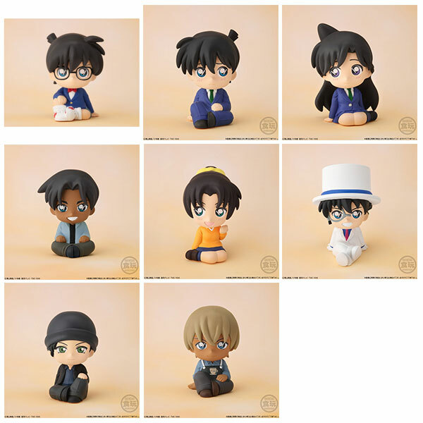 Rirakotto名偵探柯南坐下造型擺設 BOX RIRAKOTTO DETECTIVE CONAN W/O GUM 