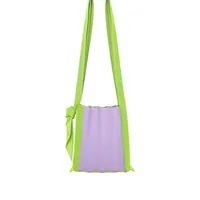 [S] PLEATS MAMA KNIT PLEATED CROSS BAG,LGR, PM23ZUCB032LGR [FINAL SALE] (SPL30)