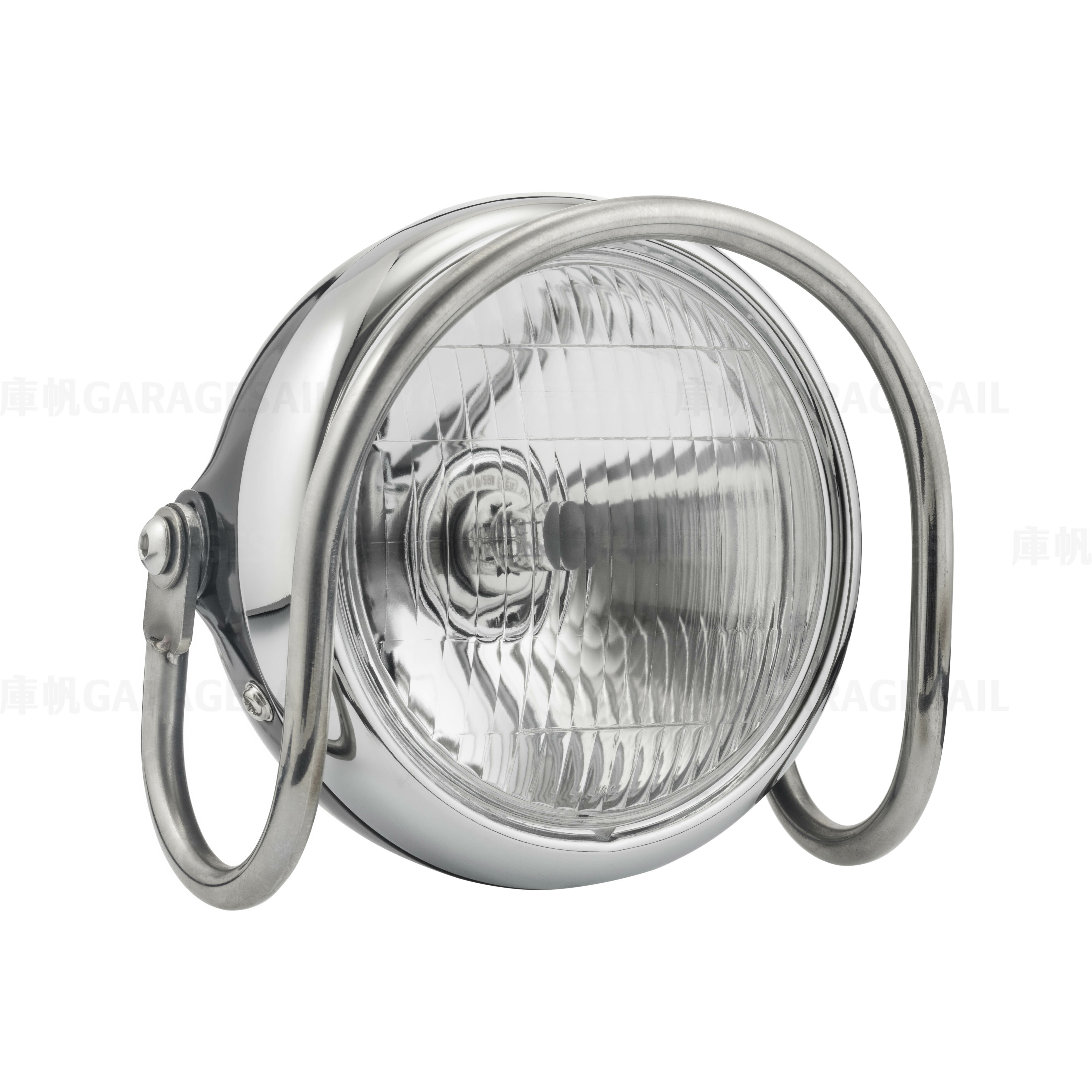 5.75吋圓 吊耳式 保桿大燈 黑銀