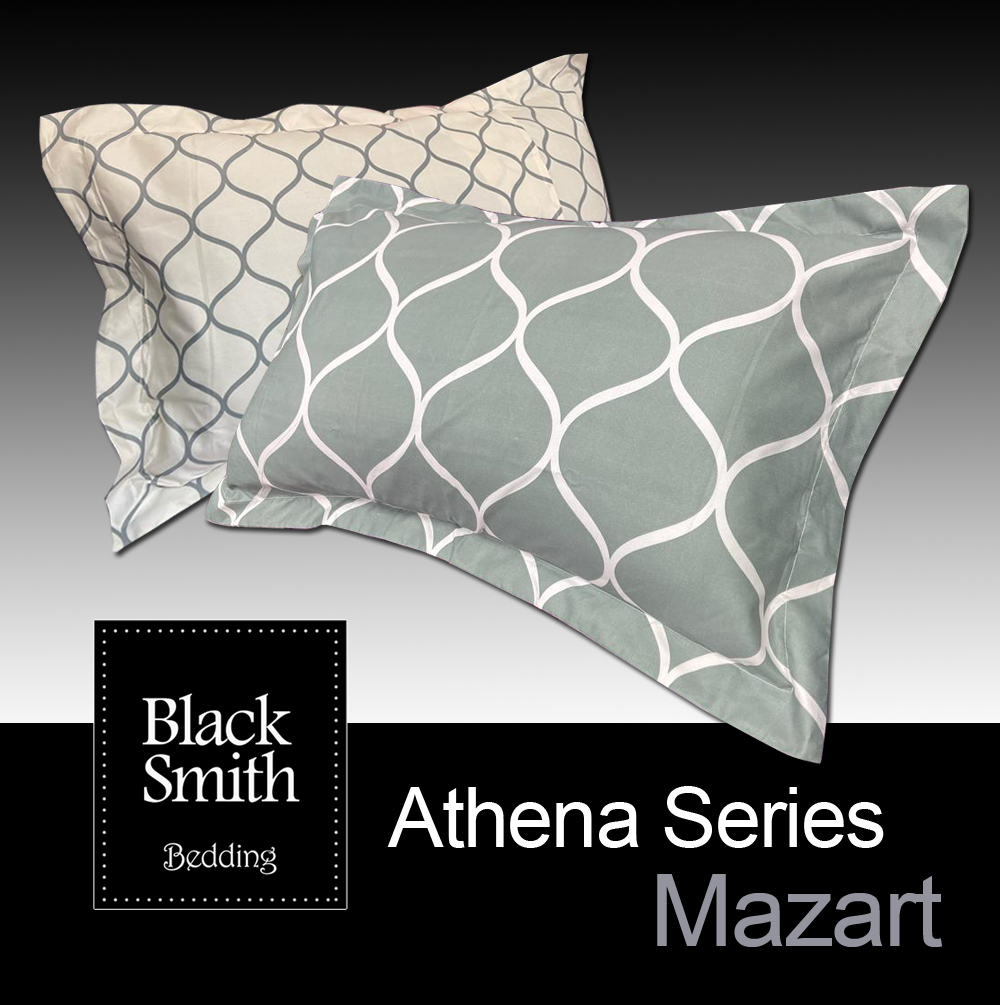 Black Smith -雅典娜系列枕頭套(馬沙一對)