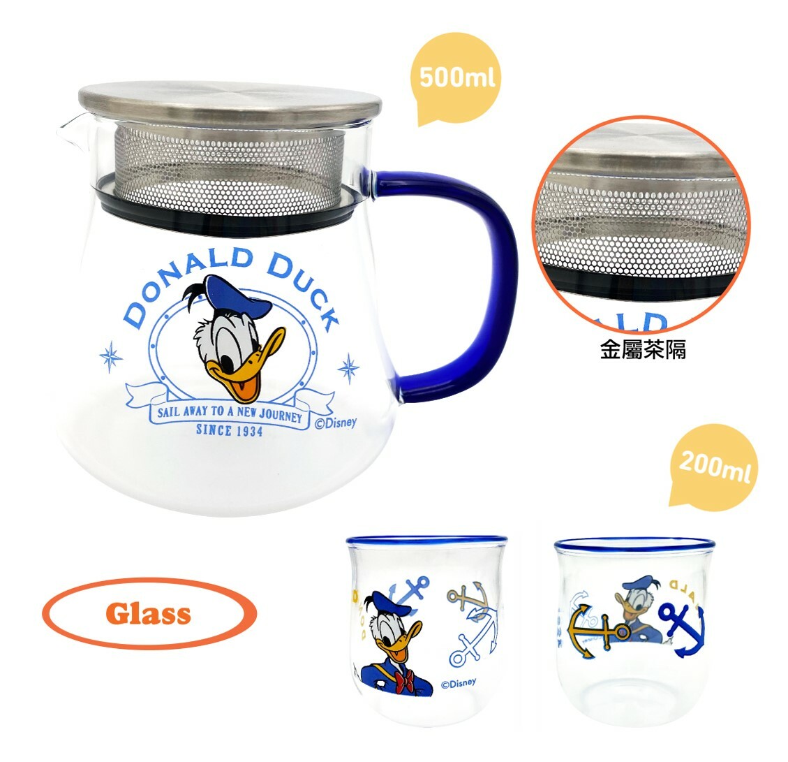 迪士尼唐老鴨 | 花茶壺 茶壺套裝