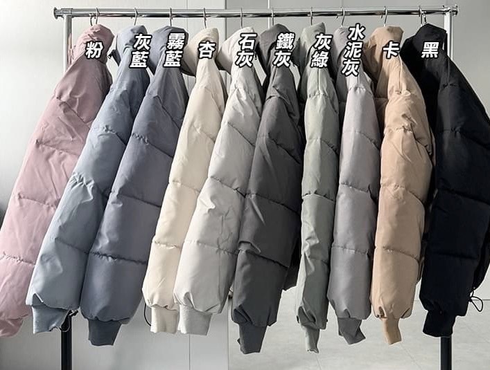 韓國 米其林 澎澎麵包外套 男女生外套 保暖外套 鋪棉外套