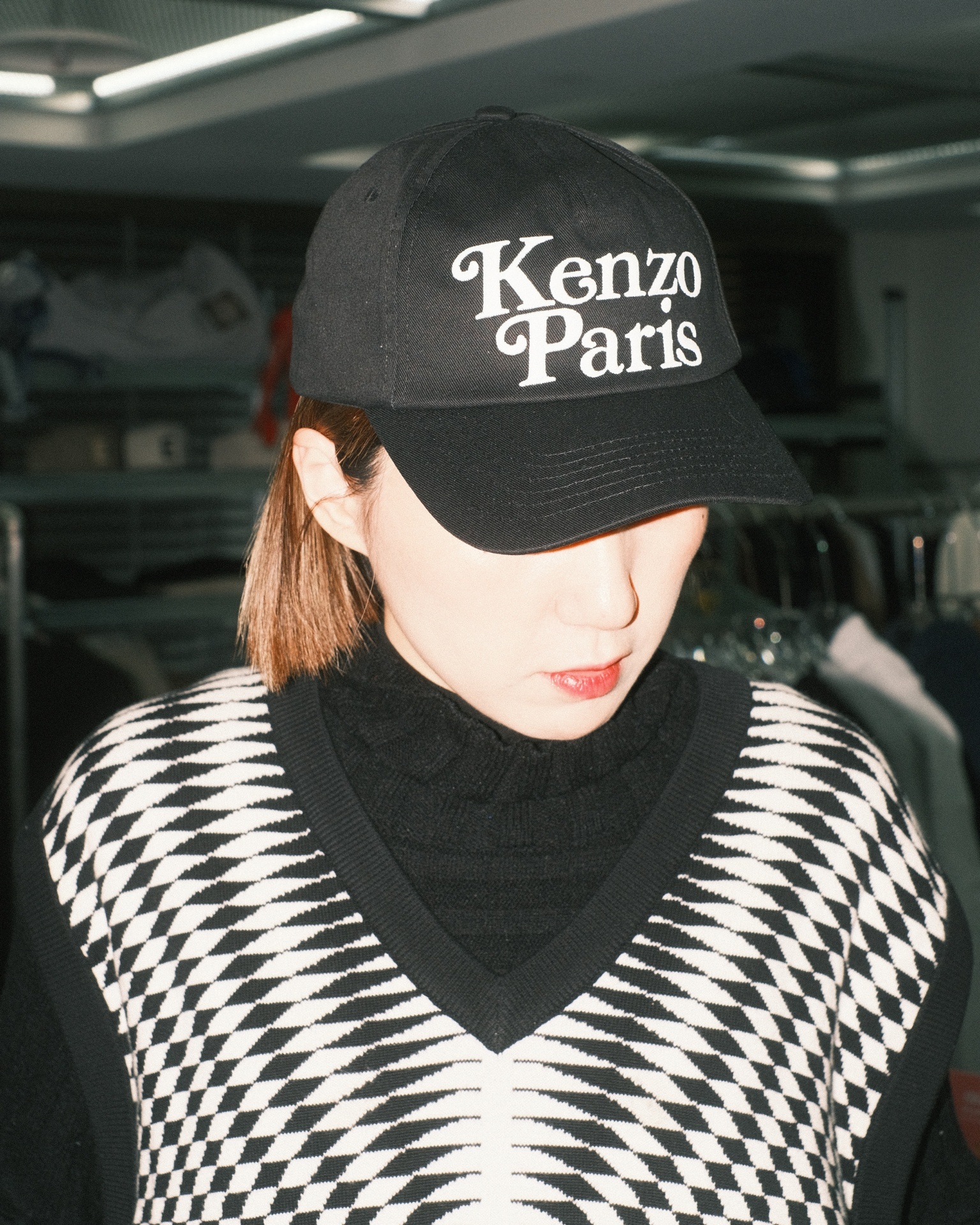 帽子 Kenzo Verdy cap KENZO VERDY MARKET' embroidered cap in cotton | KENZO