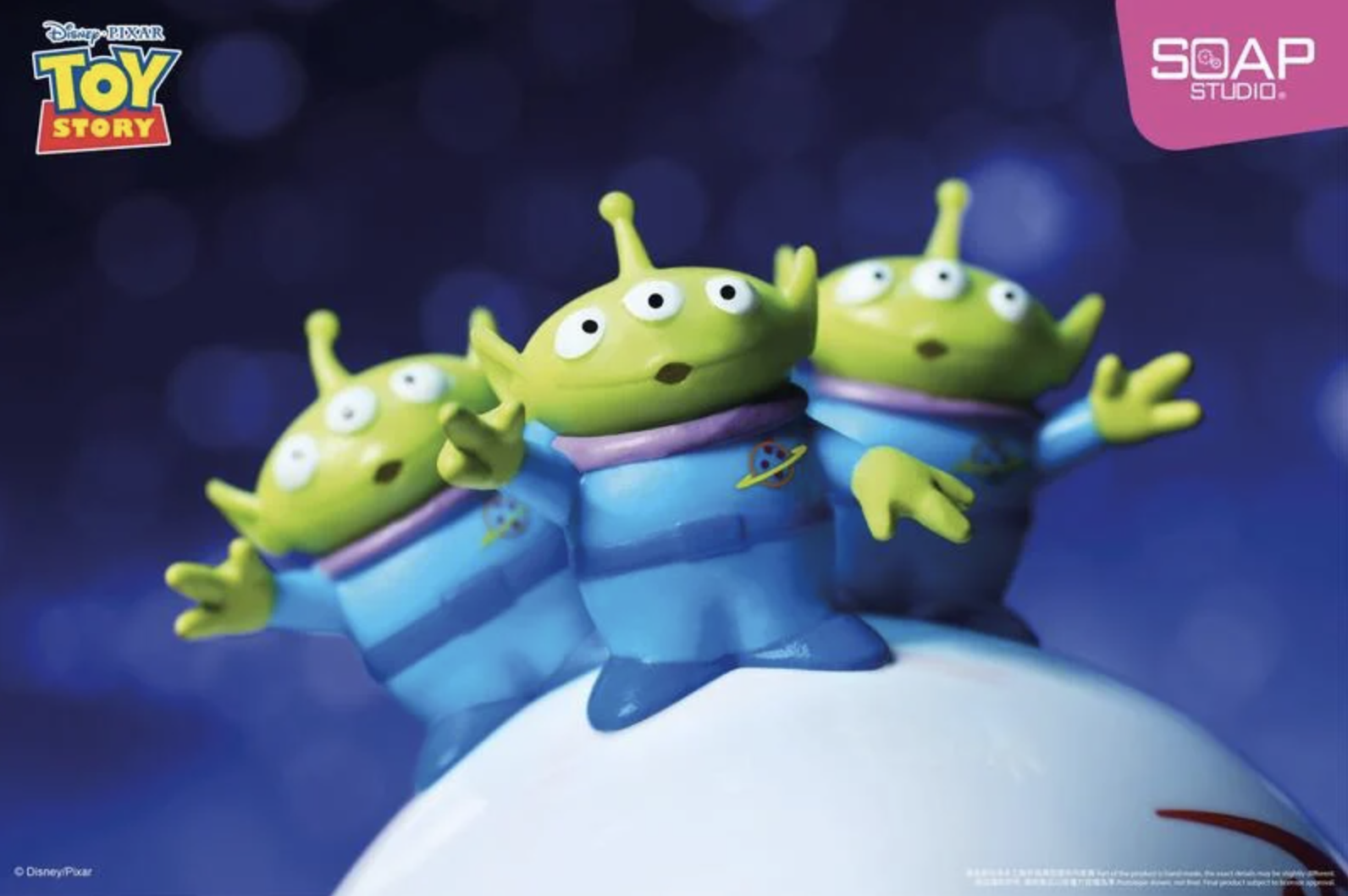 三眼怪披薩星球USB夜燈三眼怪照