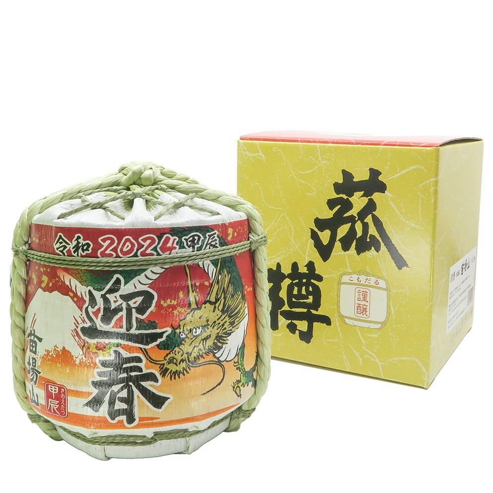 苗場山新年限定干支豆樽本釀造1800ml 禮盒裝| 酒蛙Sakewa | 日本酒專門店