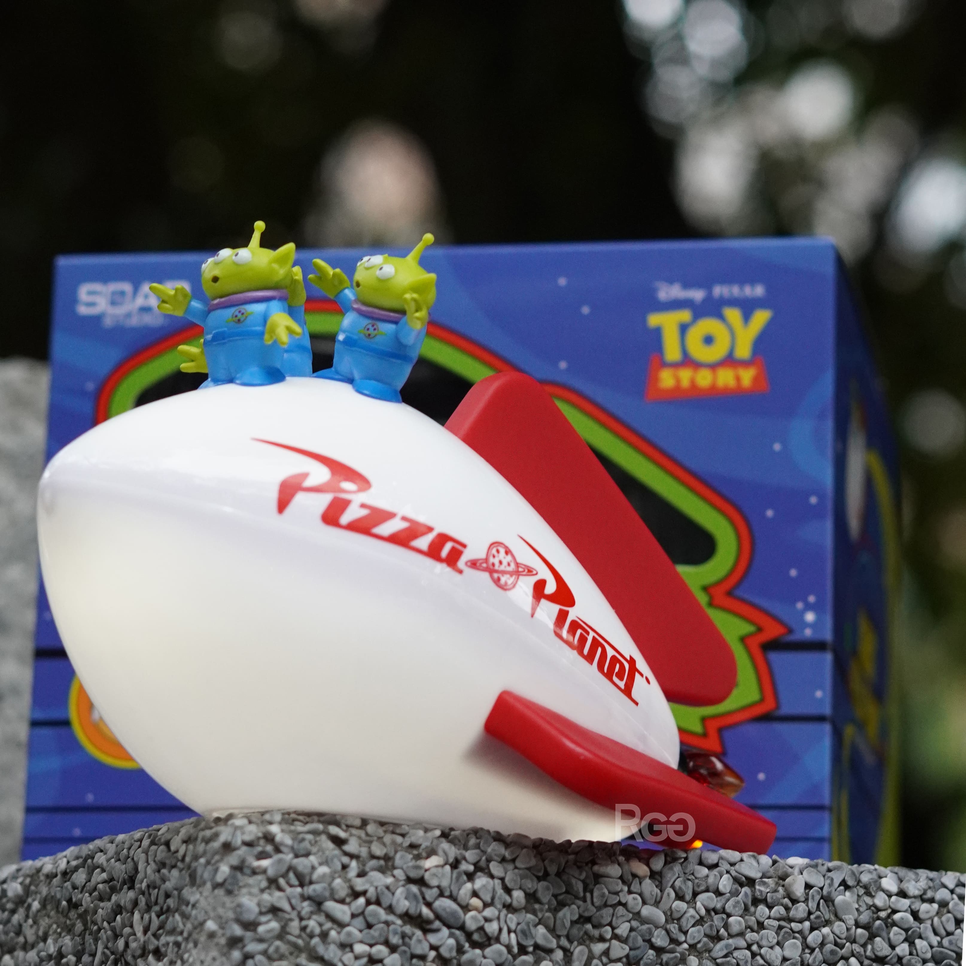 Soap Studio 玩具總動員 三眼怪披薩星球USB夜燈