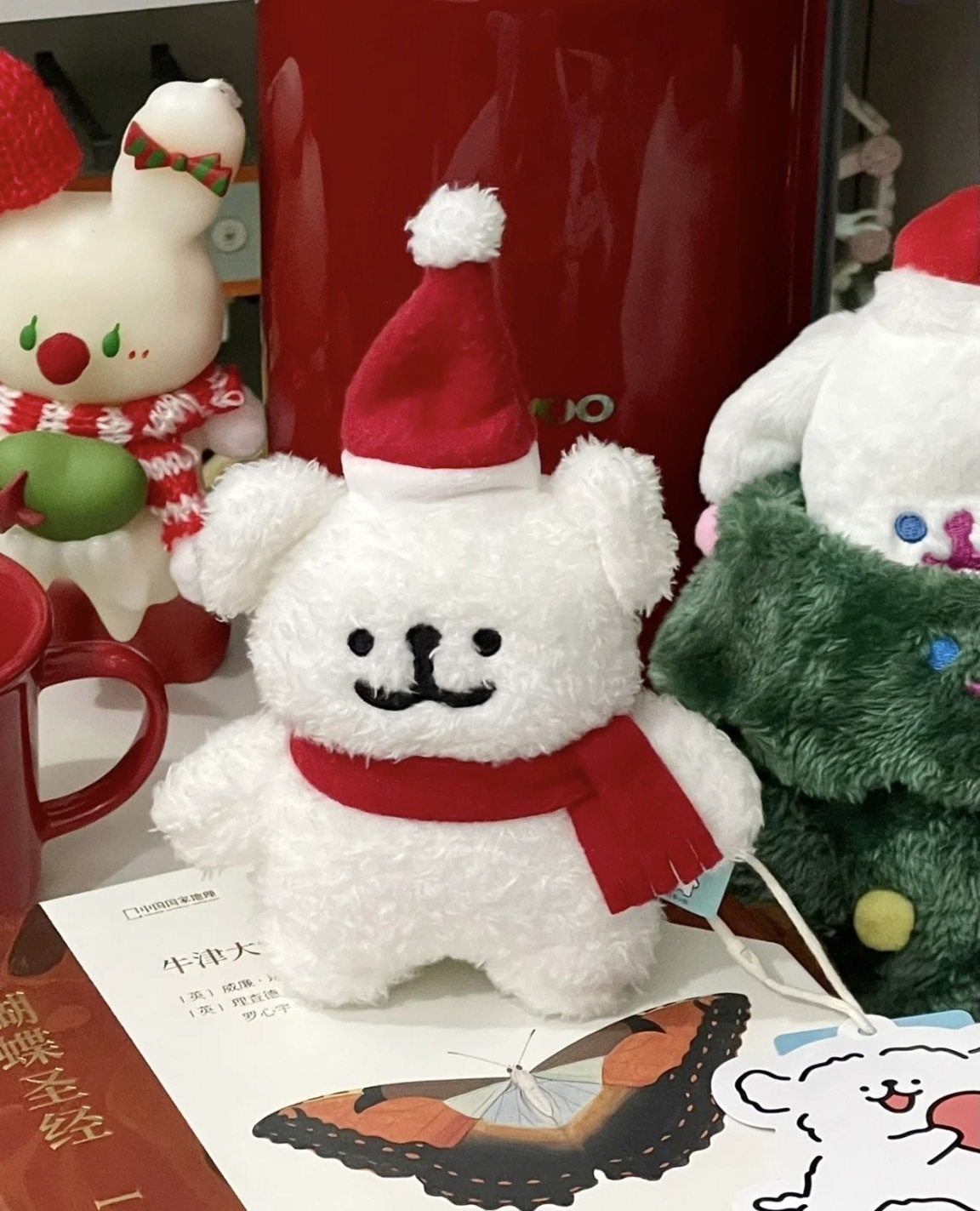 #現貨 線條小狗 絨毛玩偶 吊飾 鑰匙圈 掛件 現貨