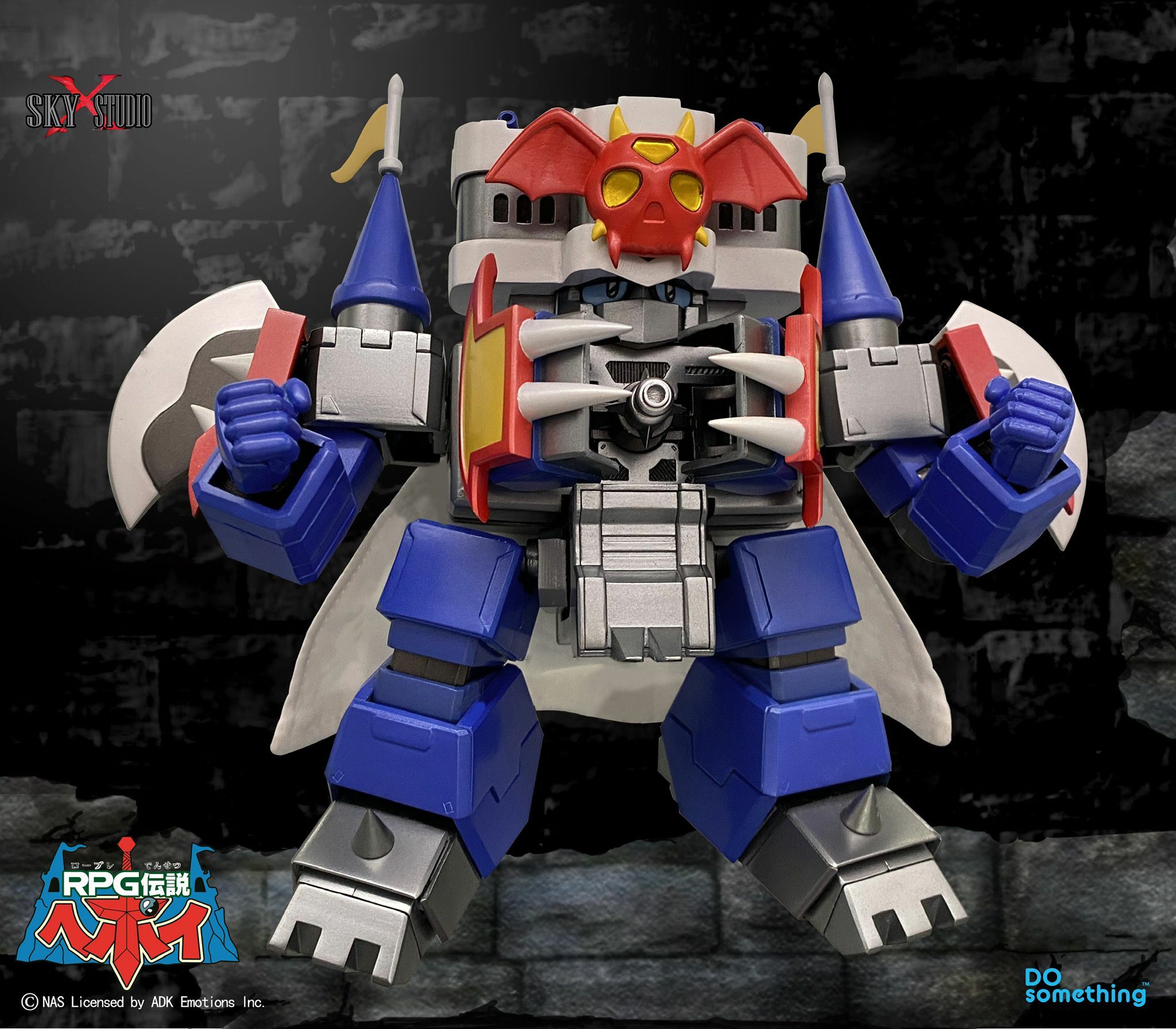 (預訂24年9月)SKY X STUDIO SXD-09 DEVIL BATTLE CASTLE（邪惡白都城堡）合金可動人偶