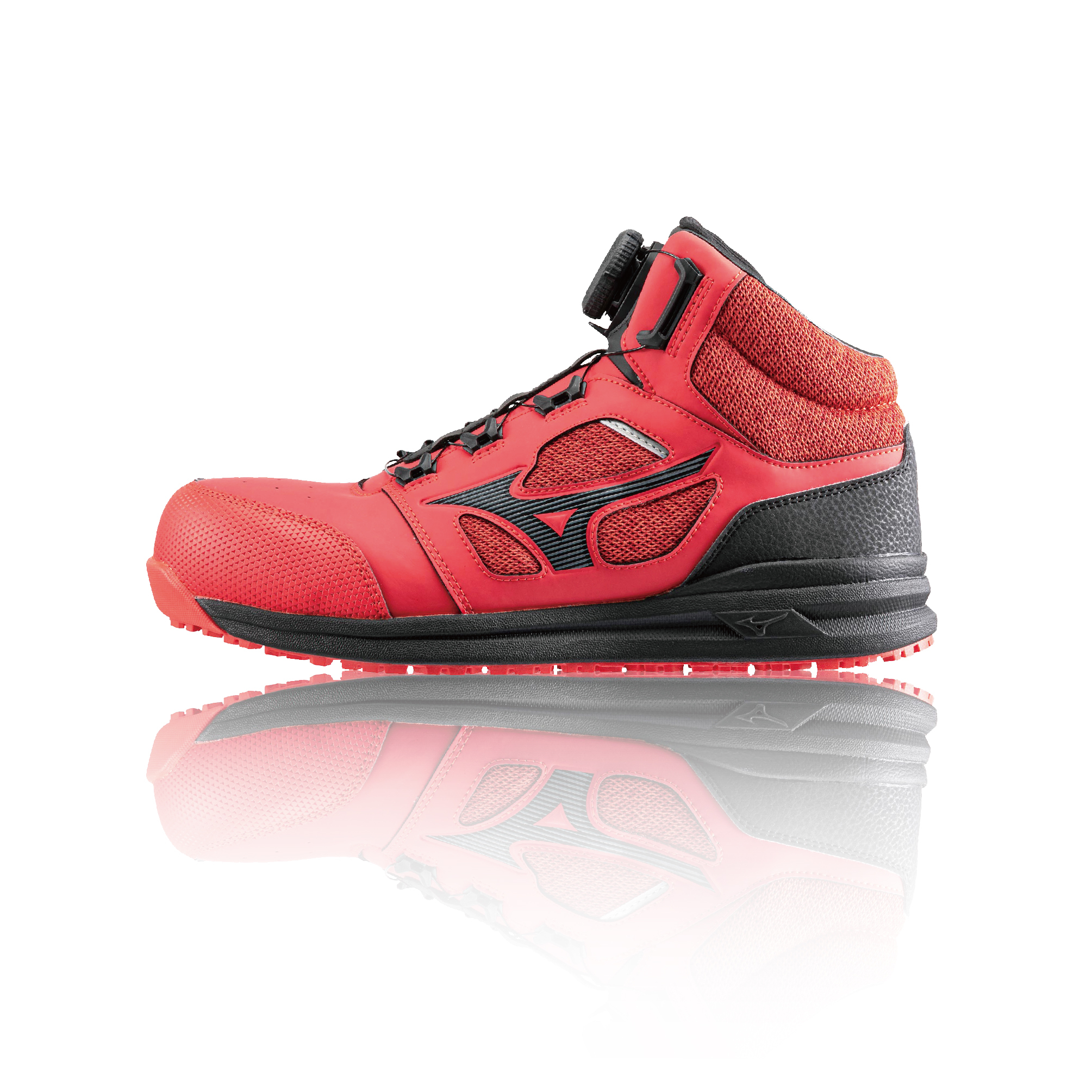 PRIME FIT LS II 71M BOA 美津濃防護鞋「紅色」 F1GA234062