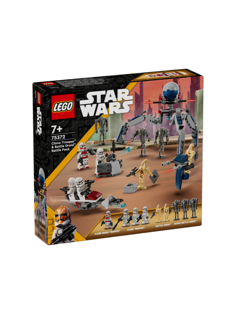 LEGO 75372 Clone Trooper™ & Battle Droid™ Battle Pack