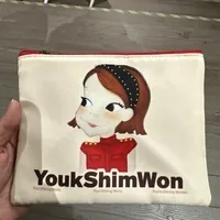[S] YSW RIA OUTFIT PRINT MEDIUM POUCH,IVORY, I0XAC01IVRAS (SYW256)