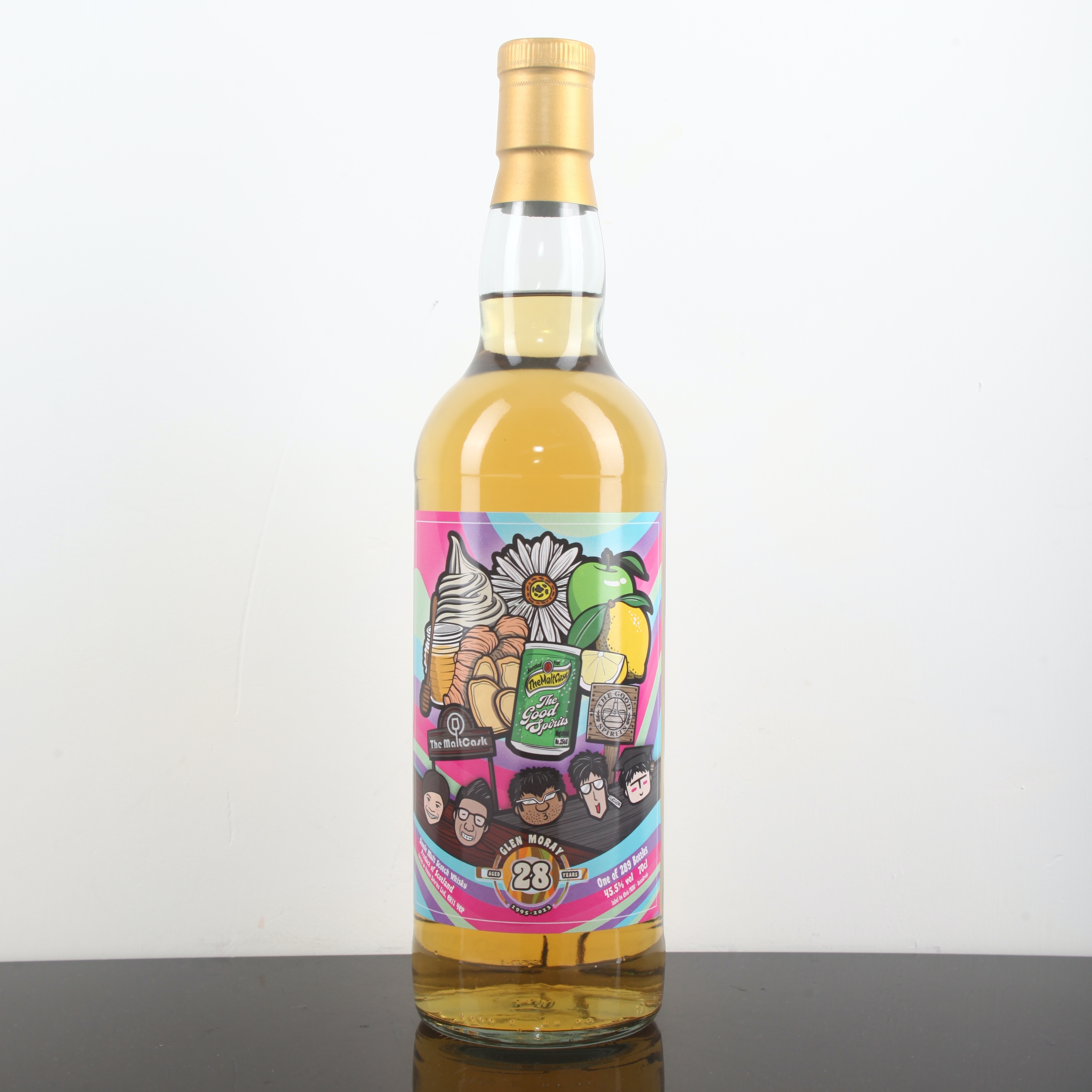 The MaltCask X The Good Spirits Glen Moray 1995 28YO Hogshead #2568 45.5%