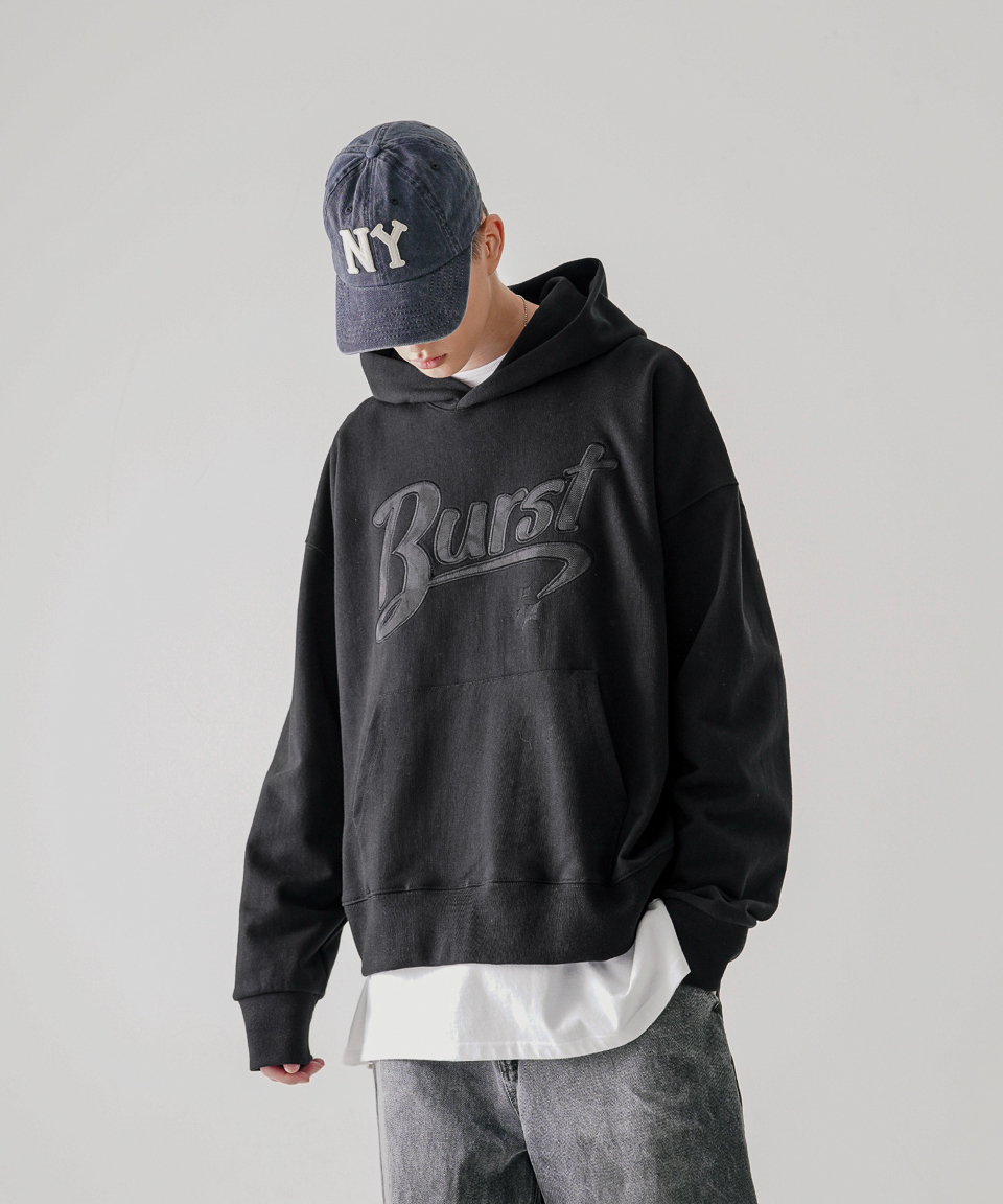 <預購> 韓國EZKATON BURST 電繡水洗字母帽T