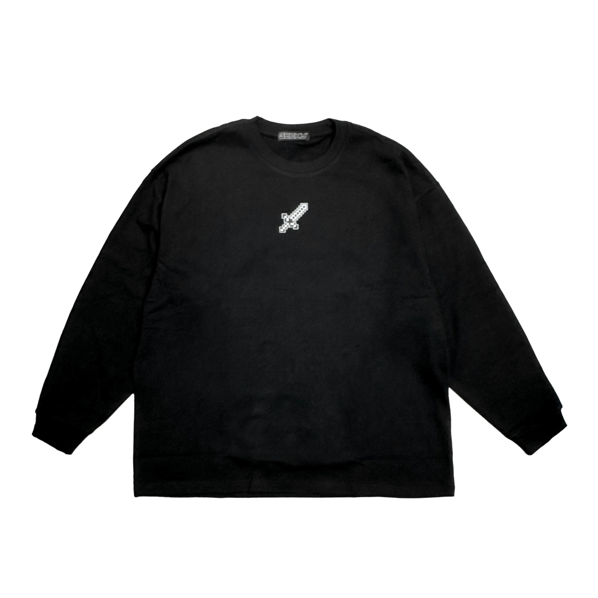 GEEKY 小劍長袖T-黑