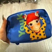 [S] YSW GAEDDONGI PRINT POUCH,BLUE, I0XAC03BLGDM (SYW257)