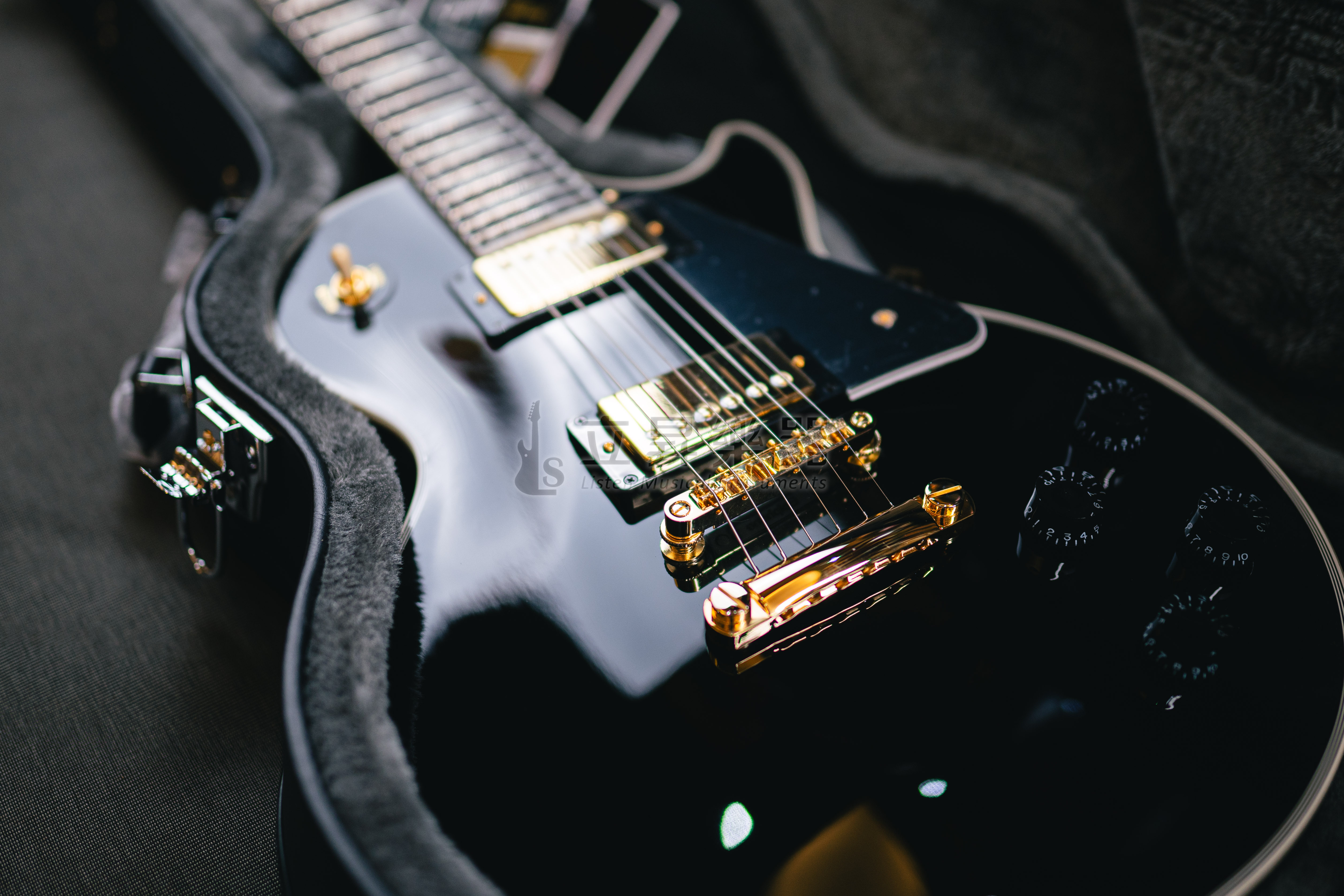 Epiphone Epiphone Les Paul Custom Ebony 電吉他 黑金色 附加厚琴袋 第 3 張圖片｜三峽吉他 / Bass