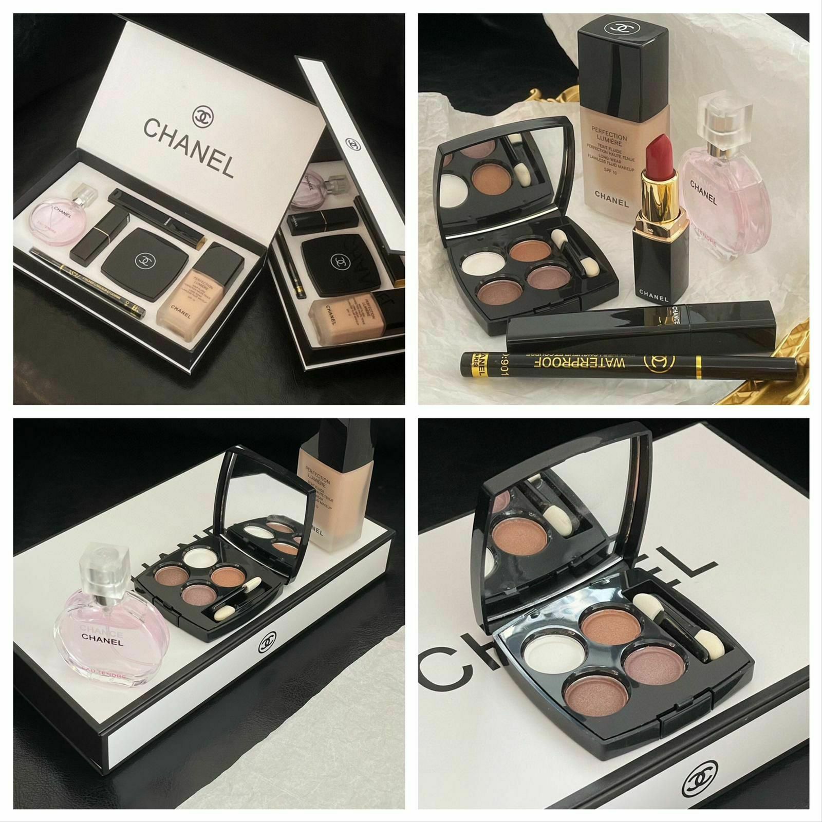 Chanel 香奈兒 香水 彩妝 5件組 禮盒