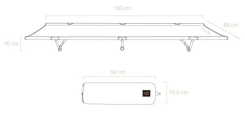Helinox｜Tactical Cot Convertible｜輕量戰術床｜多地迷彩