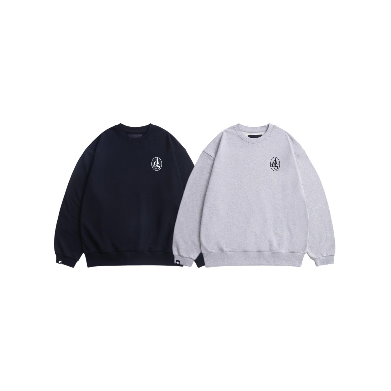 AES EMBROIDERED TYPEFACE SWEATSHIRT