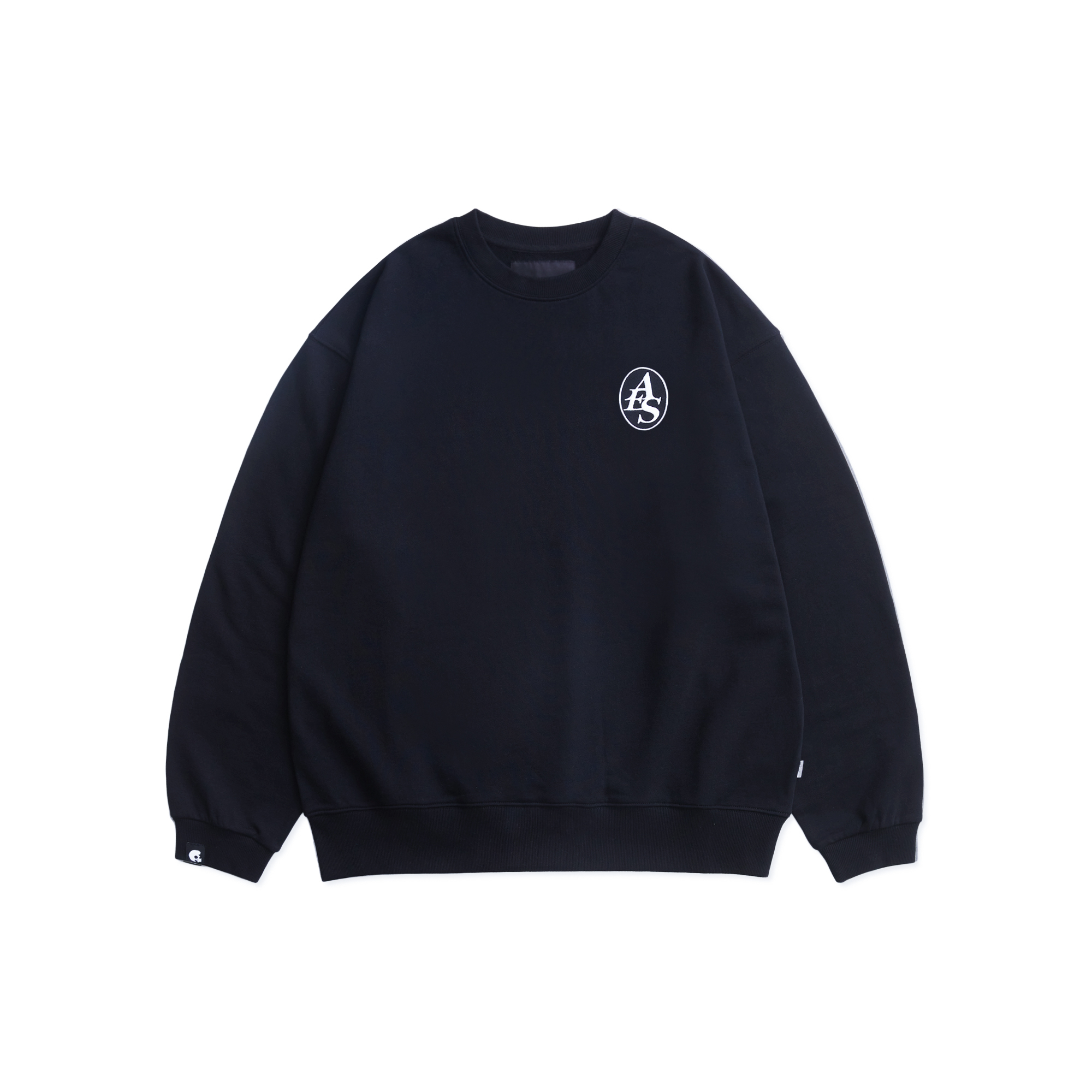 AES EMBROIDERED TYPEFACE SWEATSHIRT