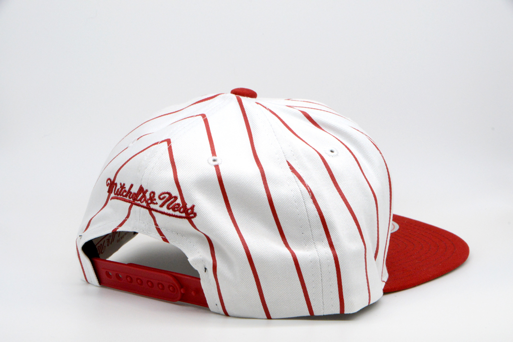 Mitchell & Ness 芝加哥公牛隊 Retro Pinstripe HWC 可調式帽子