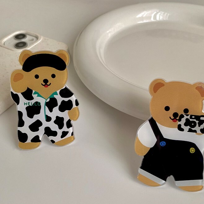 《3478》趣味小棕熊系列氣囊支架