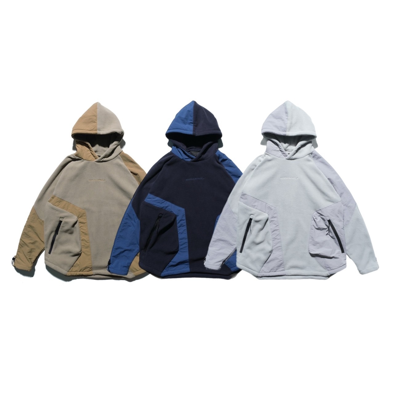 OCTO Discrete Nylon Hoodies