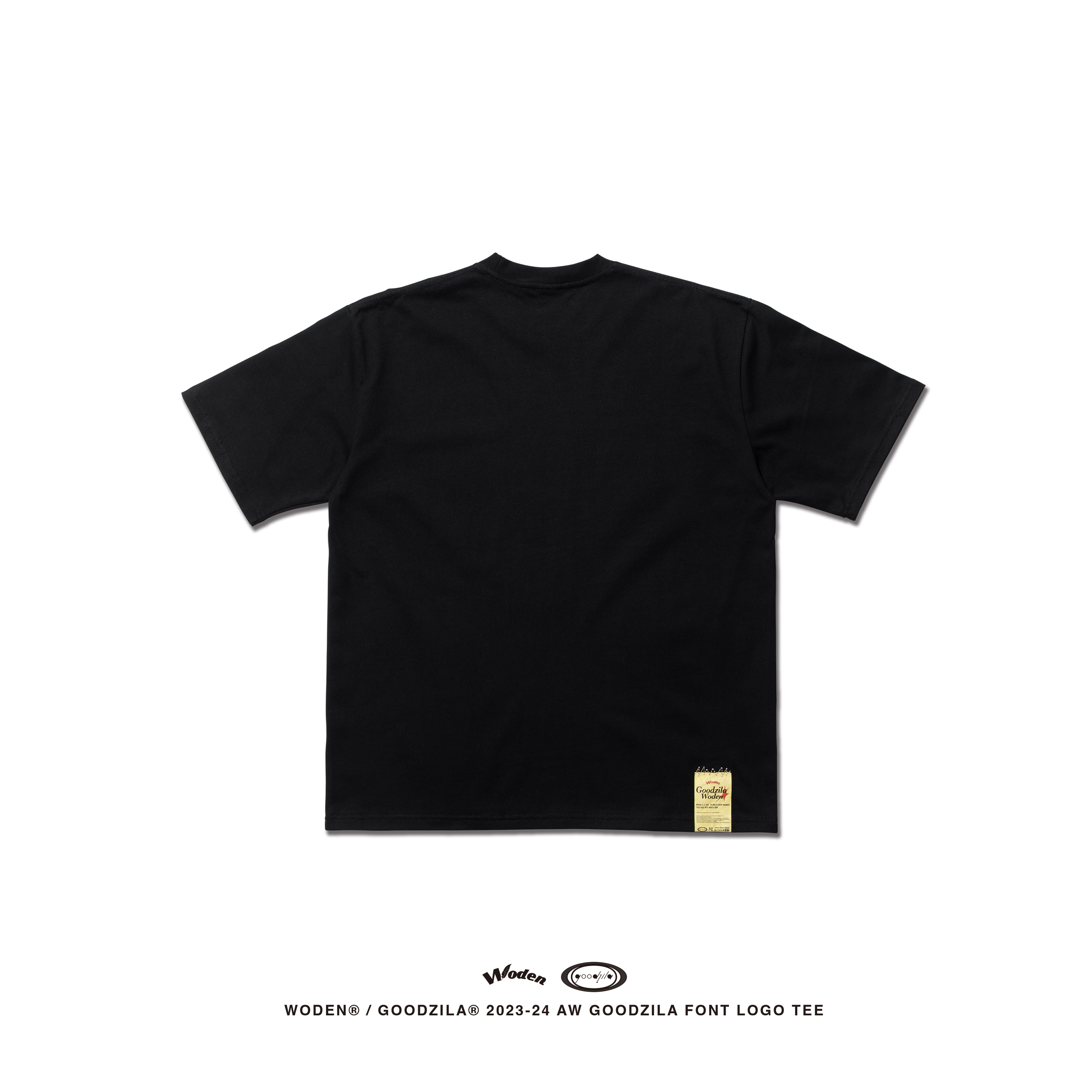 WODEN X Goodzila 031 LOGO tee - 黑色