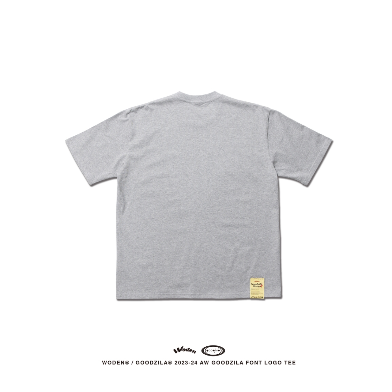 WODEN X Goodzila 031 LOGO tee -灰色
