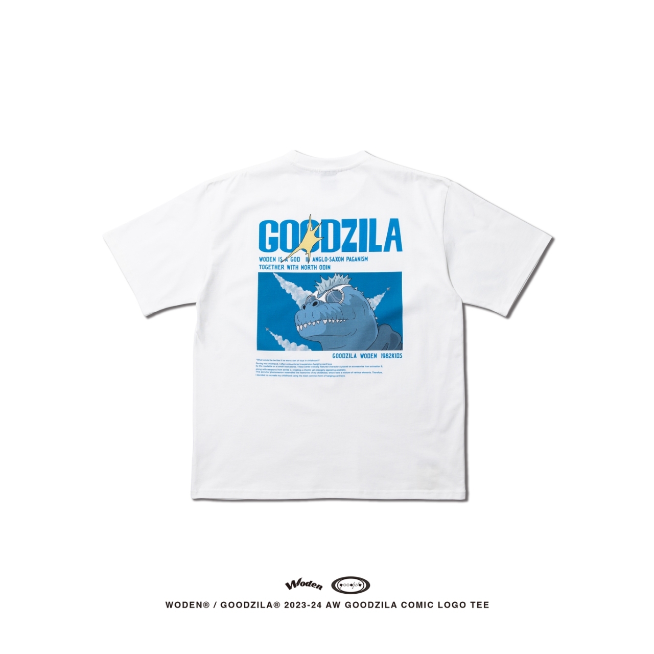 WODEN X Goodzila 030 Comic LOGO tee