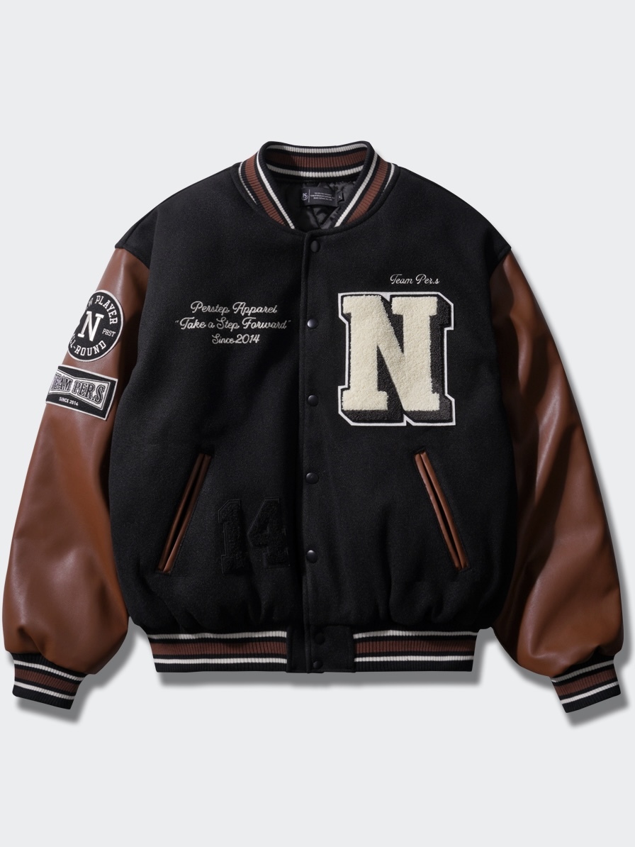 <預購>韓國PERSTEP REMAIN VARSITY 美式棒球外套
