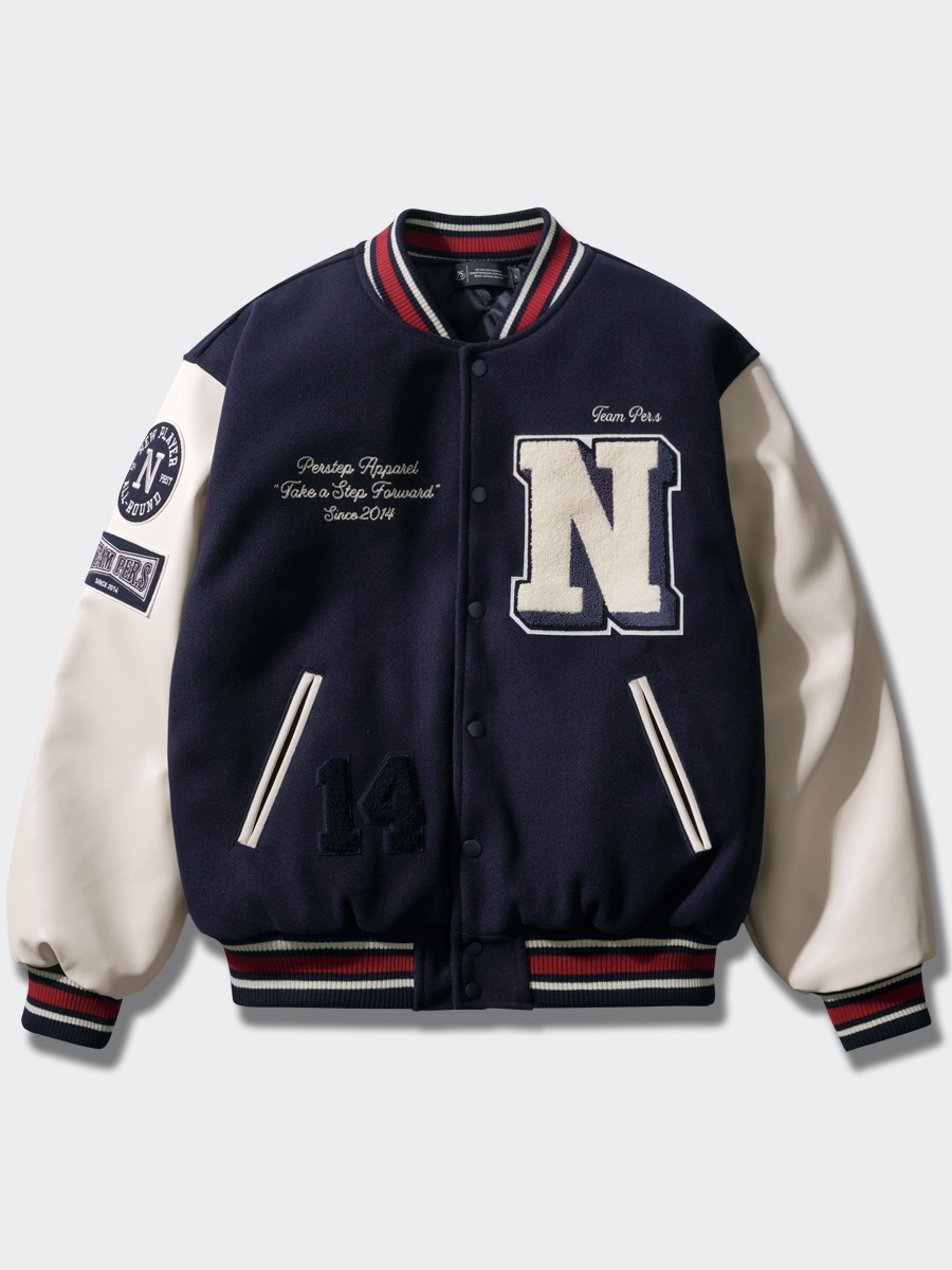 <預購>韓國PERSTEP REMAIN VARSITY 美式棒球外套