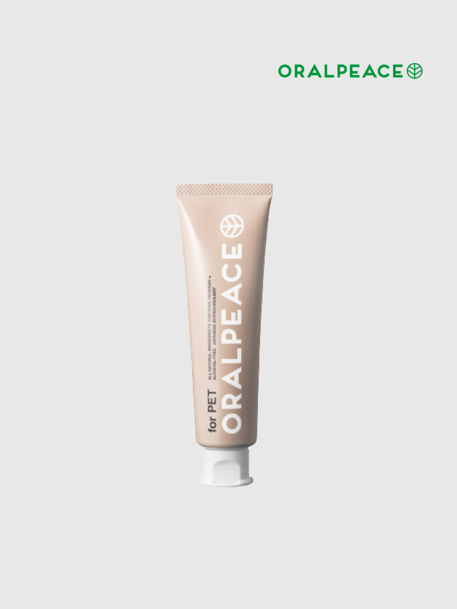 【日本 ORALPEACE】寵物專用乳酸菌肽牙膏｜日本專利原裝