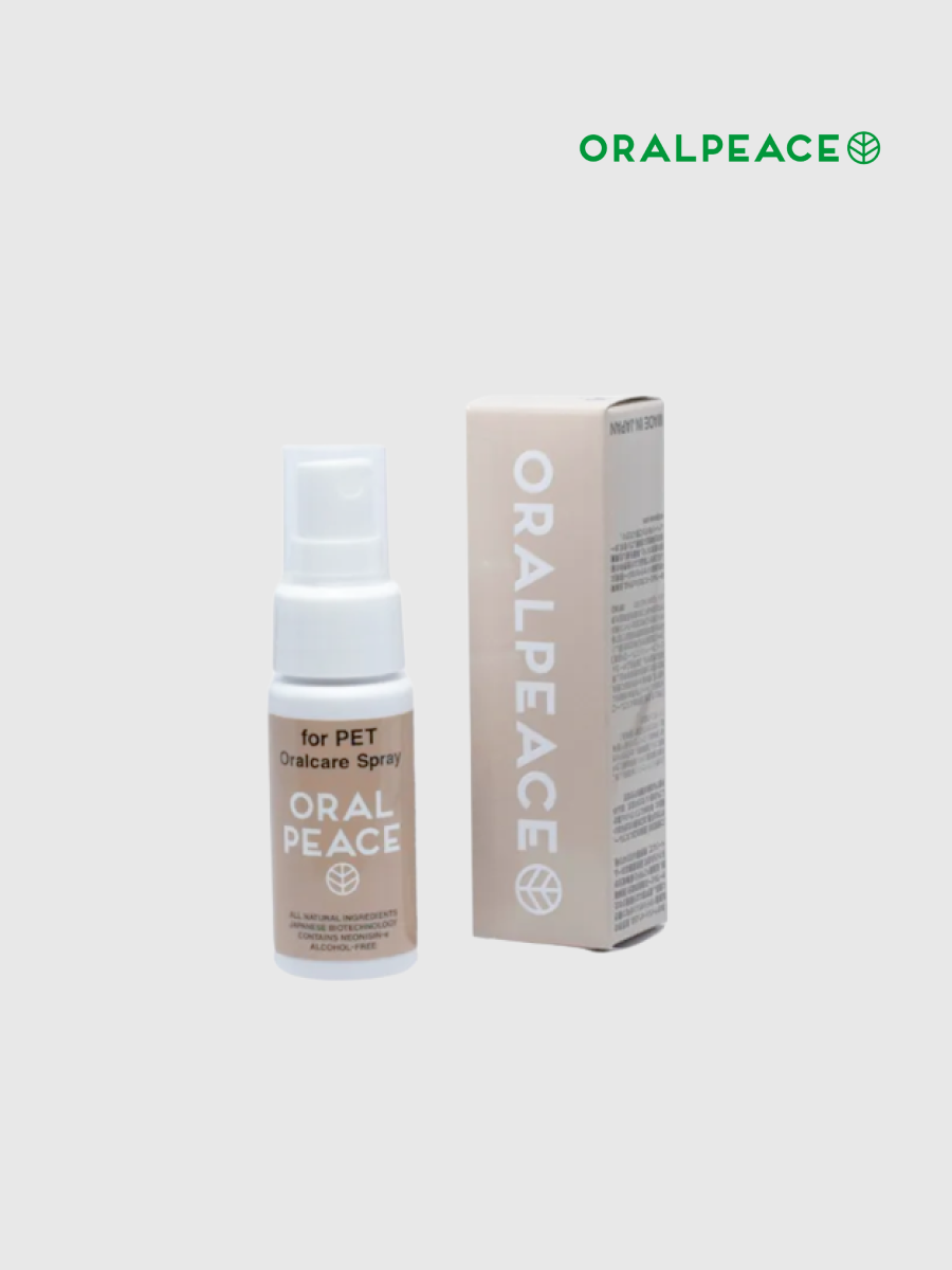 【日本 ORALPEACE】寵物專用乳酸菌肽口腔噴霧｜日本專利原裝