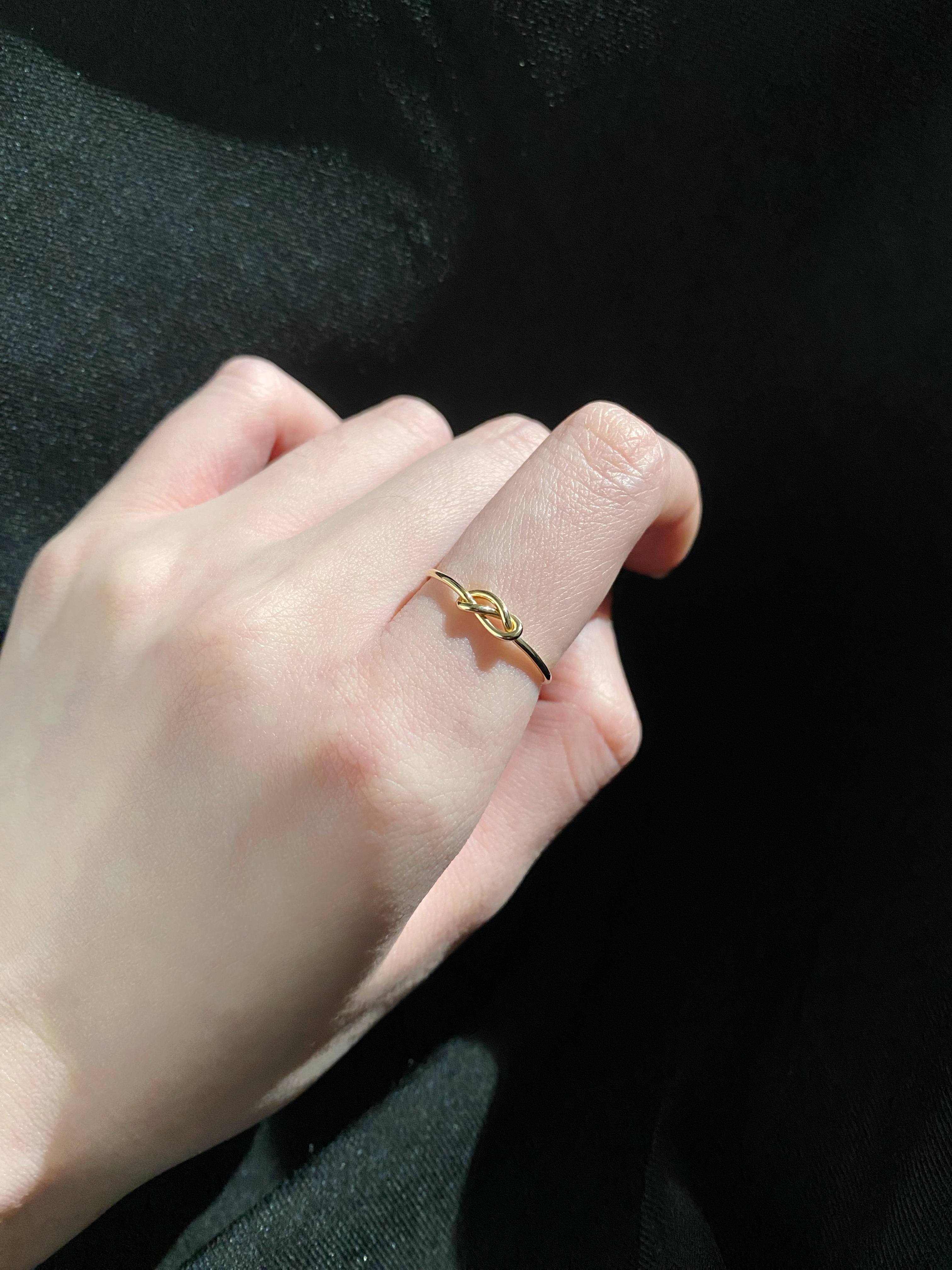 光面無限結線戒