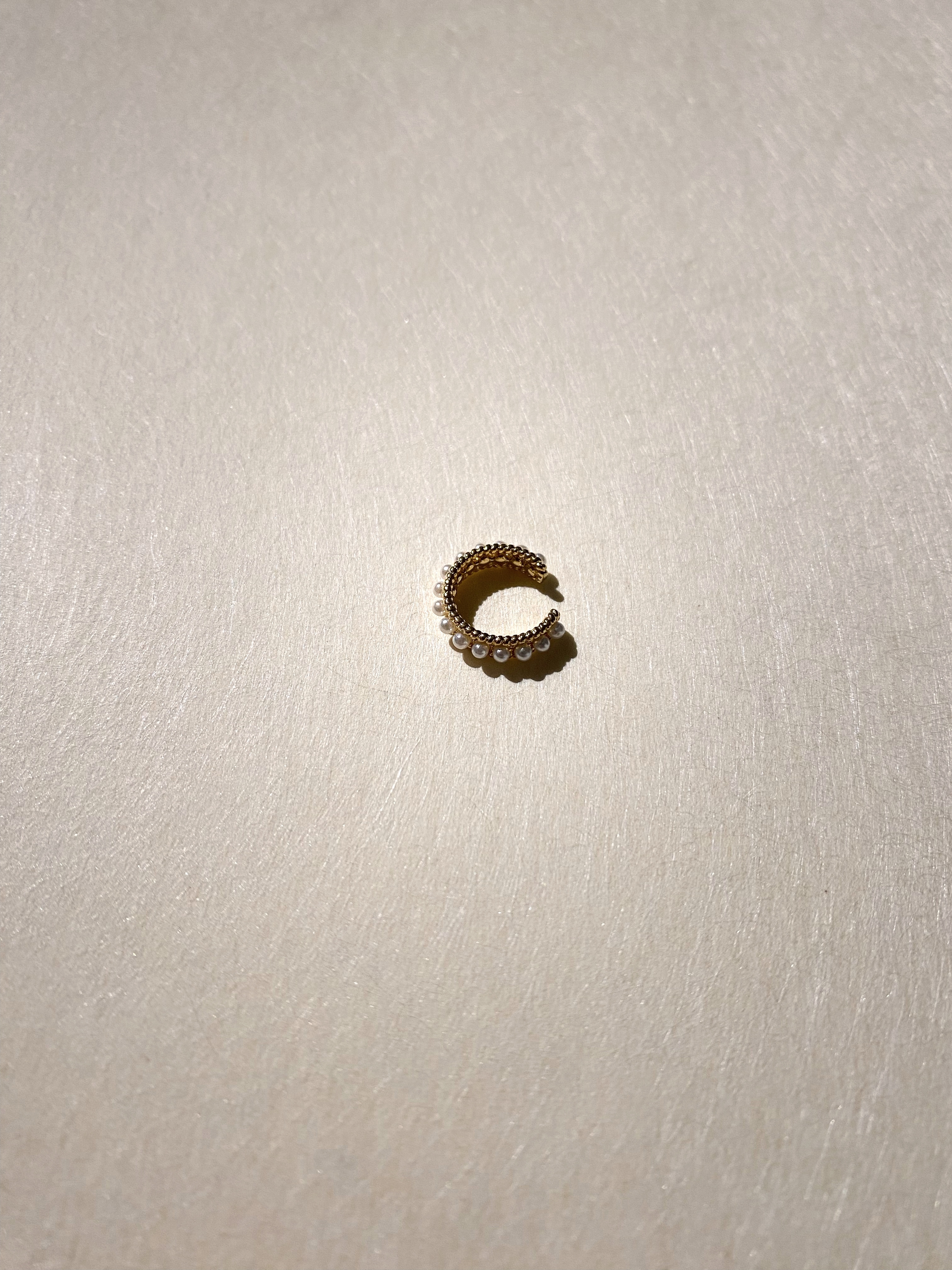 滾珠釘小珍珠耳骨夾