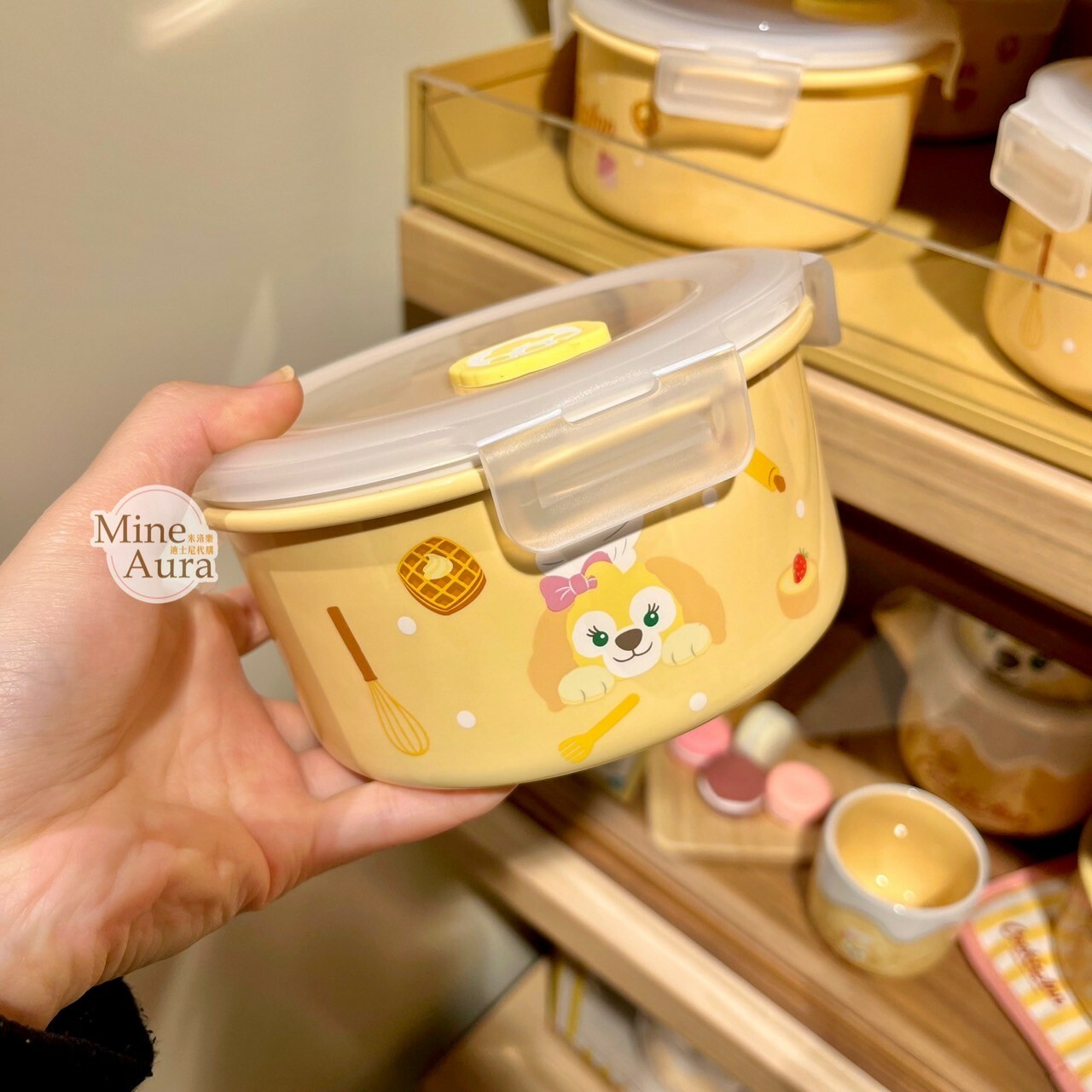 廚房烘焙系列 可琦安 餅乾 CookieAnn 可加熱 陶瓷 餐盒 便當盒 -上海迪士尼樂園