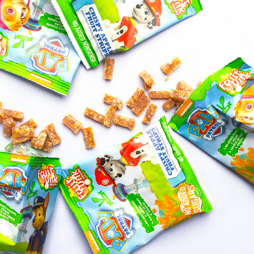 Paw Patrol Vegan No Added Sugar Multibag Apple 10 x 10g （kids snacks for 12+ months）(92901)
