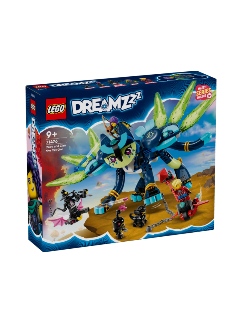 LEGO 71476 Zoey and Zian the Cat-Owl
