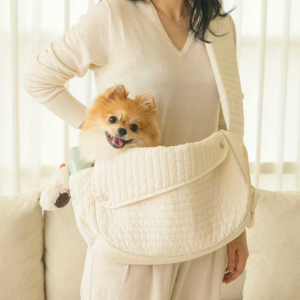 《 GURUGURU 》WAVE BAG 寵物外出斜背包