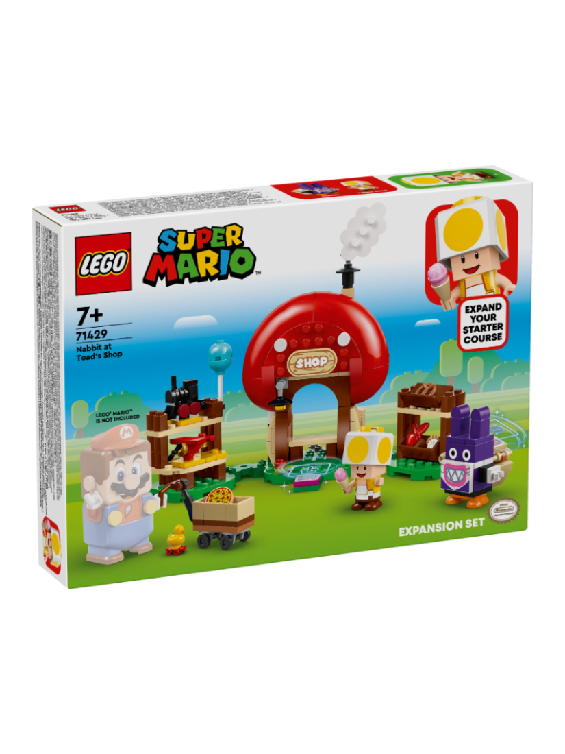 LEGO 71429 Nabbit at Toad's Shop Expansion Set